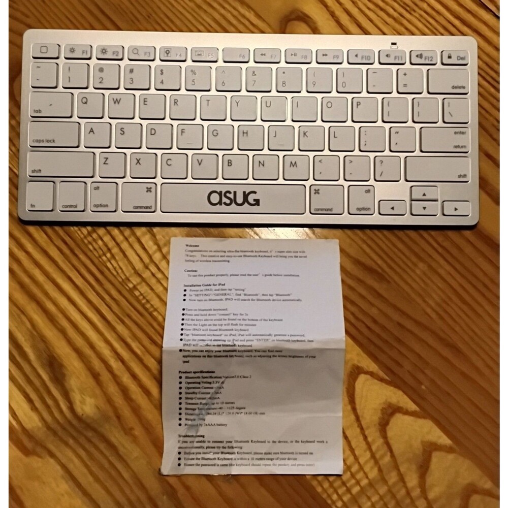 ASUG Bluetooth keyboard